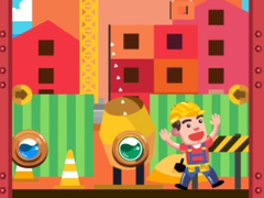 Jeu Construction Worker Bubble Shooter