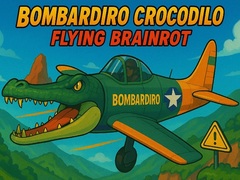 Jeu Bombardiro Crocodilo Flying Brainrot