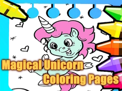 Jeu Magical Unicorn Coloring Pages