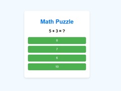 Jeu Math Puzzle