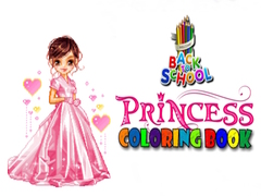Jeu Back To School Princess Coloring Book