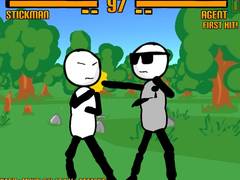 Jeu Stickman Gun - Less Fighting