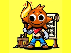 Jeu Sprunki Torches Maze