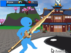 Jeu Obby Stickman  On Swords