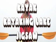 Jeu Kayak Kayaking Lake Jigsaw