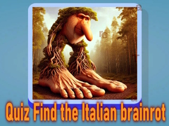 Jeu Quiz Find the Italian brainrot 