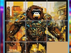 Jeu Gorilla Sliding Puzzles