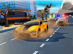 Jeu Police Car Chase ZigZag Escape 3D