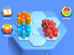 Jeu Flower Hexa Puzzle