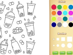 Jeu Cute Boba Coloring Book for Kids