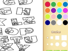 Jeu Alphabet Animal Coloring Book for Kids