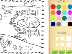 Jeu Farming Coloring Book For Kids