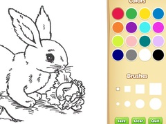 Jeu Bunny Coloring Book For Kids