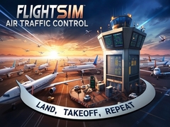 Jeu Flight Sim Air Traffic control