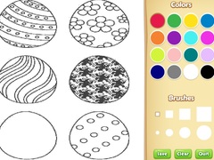 Jeu Easter Eggs Coloring Book for Kids