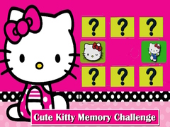 Jeu Cute Kitty Memory Challenge