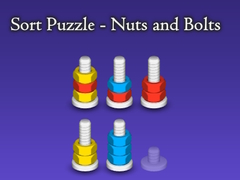 Jeu Sort Puzzle - Nuts and Bolts