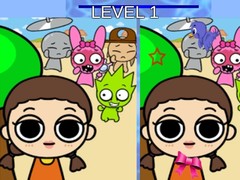 Jeu Sprunki and Squid Game Difference