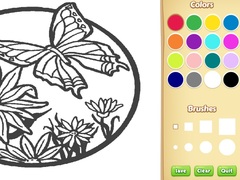 Jeu Butterfly Coloring Book For Kids