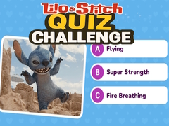 Jeu Lilo & Stitch Quiz Challenge