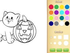Jeu Halloween Coloring Book