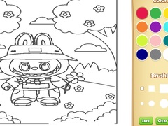 Jeu Cute Labubu Coloring Book for Kids
