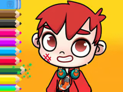 Jeu Coloring Book: Avatar World Schoolboy