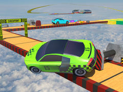 Jeu Real Impossible Sky Tracks Car Driving