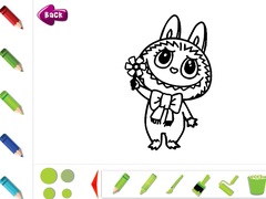 Jeu Labubu Coloring Pages