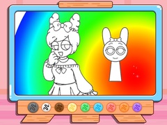 Jeu Coloring Book: Pinki Sprunki Makeover