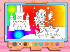Jeu Coloring Book: Mermaid Makeup