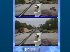 Jeu Skibidi Toilet Five Difference 2