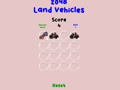 Jeu 2048 Land Vehicles