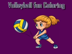 Jeu Volleyball Fun Coloring