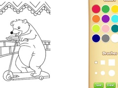 Jeu Circus Animals Coloring Book