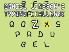 Jeu Daniel Linssen’s Typing Challenge