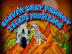 Jeu Clever Grey Parrot Escape from Cage