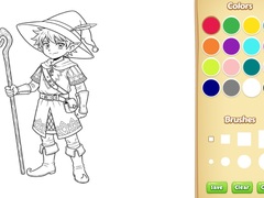 Jeu Elf Coloring Book