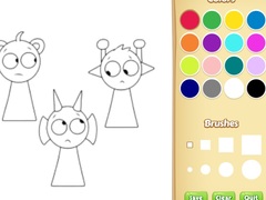 Jeu Sprunki Coloring Pages