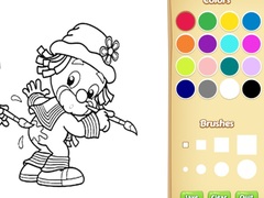 Jeu Clown Coloring Book For Adults