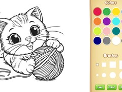 Jeu Cat Coloring Book