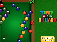 Jeu Tiny Billiard