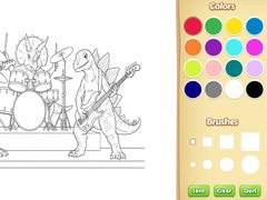 Jeu Dinosaur Coloring Book For Kids