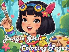 Jeu Jungle Girl: Coloring Pages
