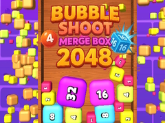 Jeu Bubble Shoot Merge Box 2048
