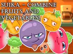 Jeu Suika - Combine fruits and vegetables!