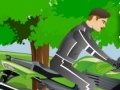 Jeu Motorcycle Forest Bike Riding