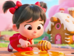 Jeu Jigsaw Puzzle: Honey Girl Candy House