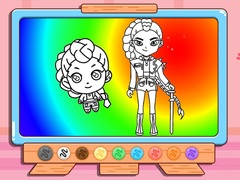 Jeu Coloring Book: Kpop Rumi
