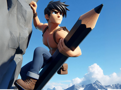 Jeu Draw Climb Race